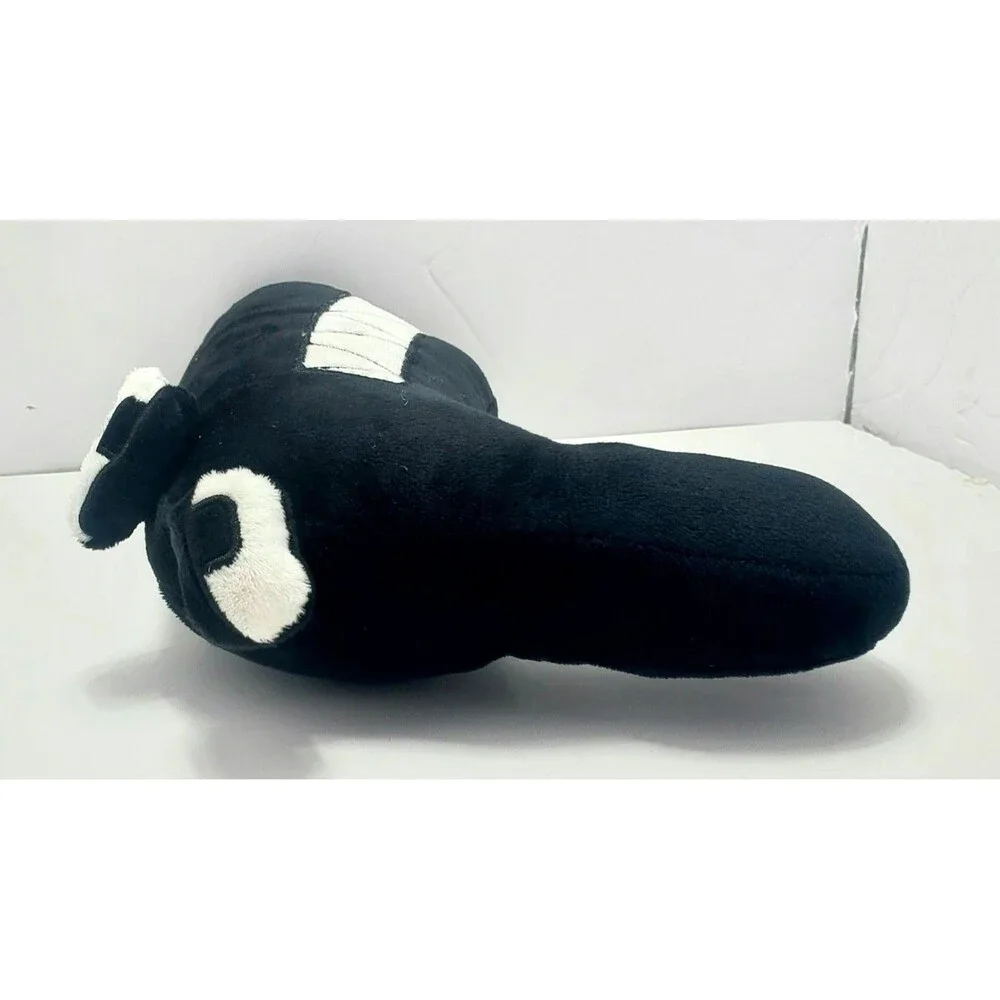 Alphabet Lore Letter F Plush Toy Black Monster Stuffed Animal Figure Soft